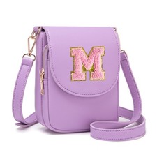 Crossbody Purse for Teen Girls Small Initial Cell Phone Toddler Purse Bag