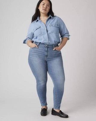 Levi s 721 High Rise Skinny Women s Jeans Blue 24W NWT $69.50