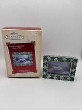 Hallmark Keepsake Ornament Thomas Kinkade Painter Of Light  Silent Night  