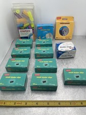Staples Small Binder Clips Black, 100 Pack 3/4 Inch, 19mm Office Supplies Lot