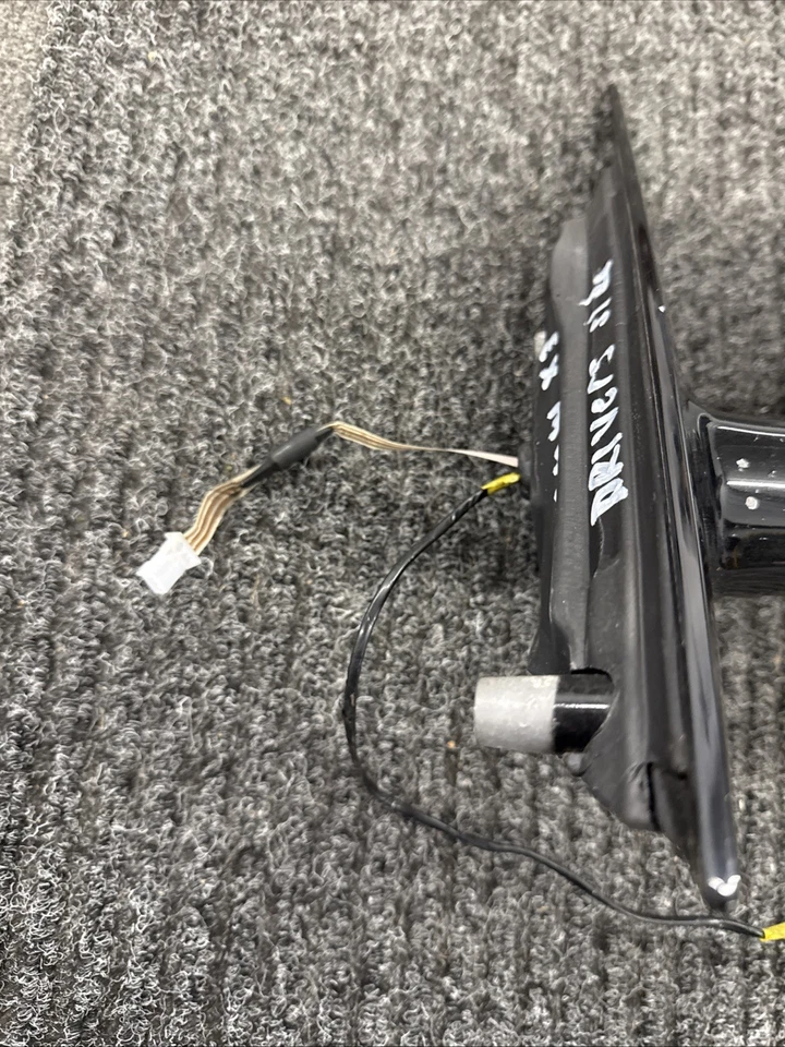 Espelho de porta elétrica 2007-2009 Bmw X3 driver visão lateral esquerda branco PY9R3 - Imagem 4 de 4