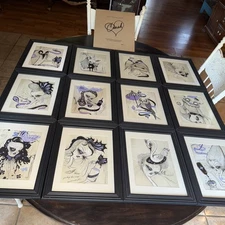 AFI Crash Love Limited Edition Lithographs (Camille Rose Garcia) - Set #527/1000