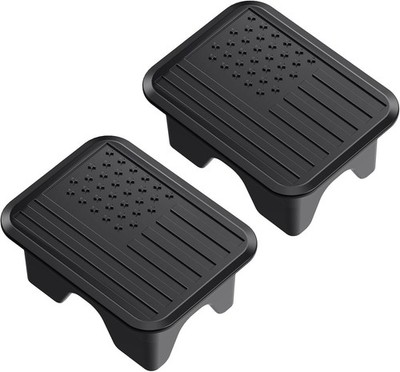 Bed Rail Stake Pocket Covers for Rear Truck Tonneau Covers, Stake Hole Caps Plug