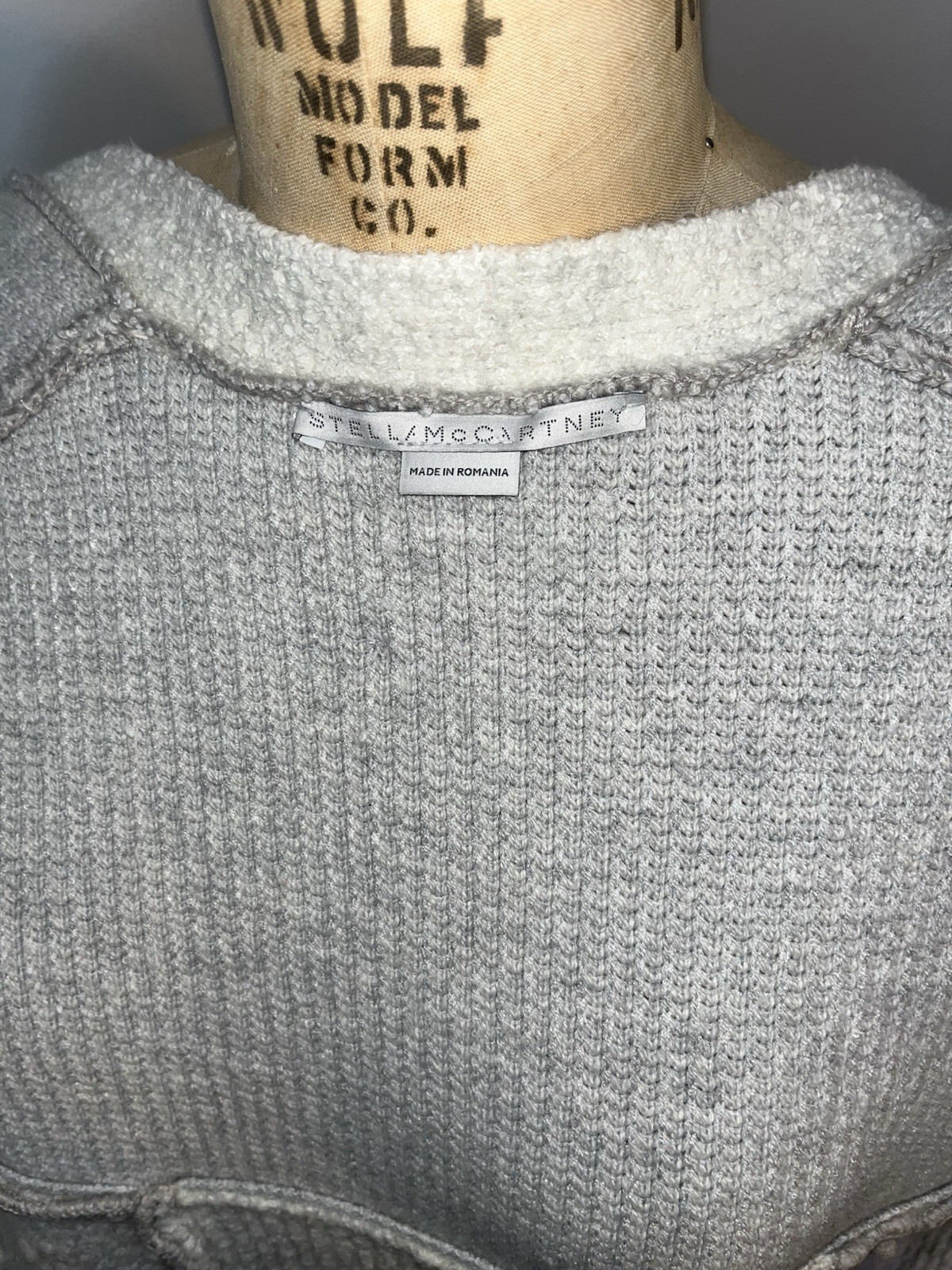 Stella McCartney Patchwork Panel Oversized Cardig… - image 5