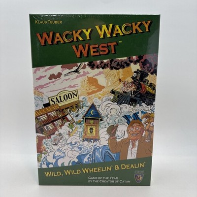 WACKY WACKY WEST BOARD GAME Klaus Teuber Mayfair Games *SEALED
