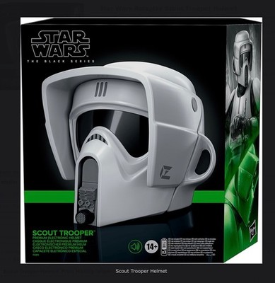 HASBRO STAR WARS スカウト・トルーパー ヘルメット HASBRO STAR WARS HELMET Scout Trooper | eBay
