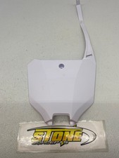 Acerbis Front Number Plate - White Motorcycle...