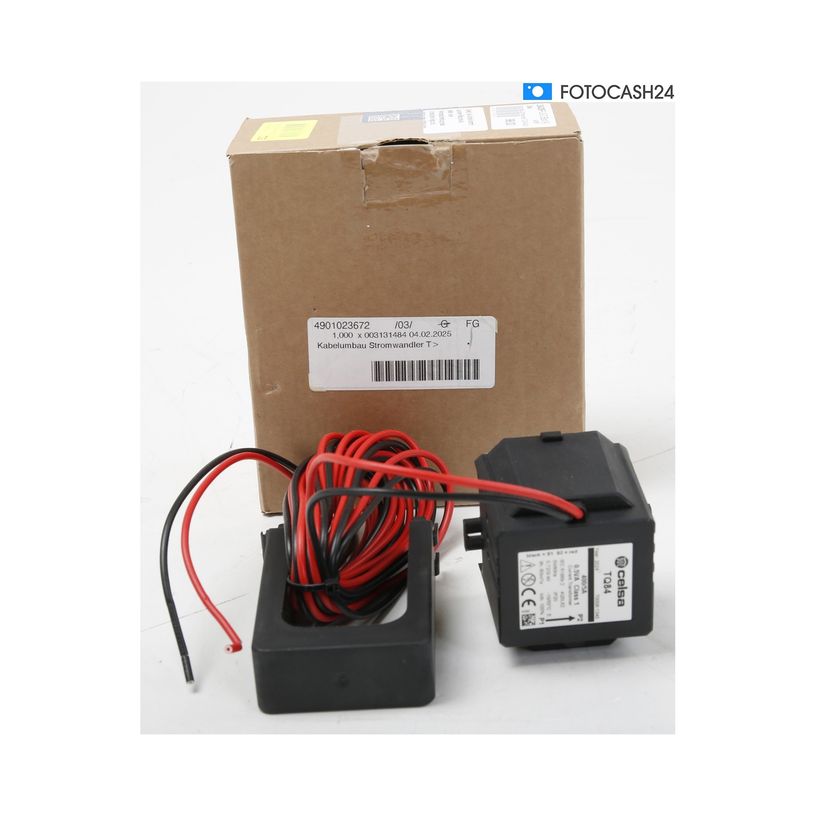 Celsa Cable Conversion Current Transformer TQ 84 400/5A 0.5 + Defective (284209)