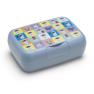 Audi Brotdose Brotbox Lunchbox ADUI Kinder blau Co-Branding Koziol 3202301200