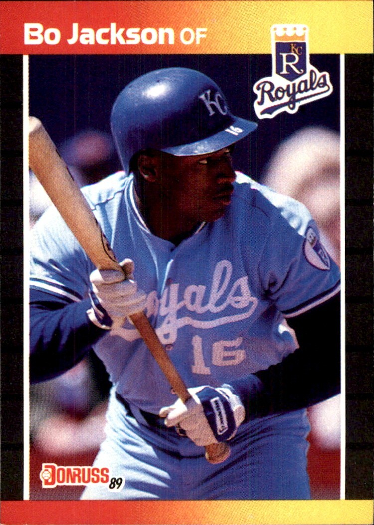 1989 Donruss #208 Bo Jackson KANSAS CITY ROYALS