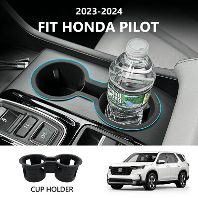 For 2023-2025 Honda Pilot Silica Gel Cup Holder Insert Center Console Organizer