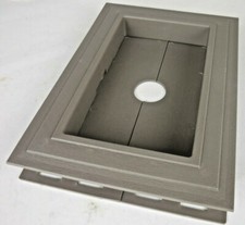 Recessed Split Mount Vinyl Mounting Block Almond Z15884 #7gy