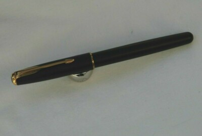 Stylo Plume Parker Sonnet Finition Mat Noir - Pointe Fine H188 - Occasion Très Bon état