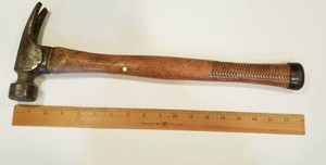 Vintage CRAFTSMAN FRAMING HAMMER with Wood Handle USA 17.5" long | eBay