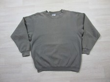 Vintage Nike USA Crewneck Sweatshirt Men's M Solid Blank 1990's Era Distress