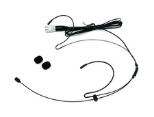 Headset Microphone Mic fits Audio Technica Wireless Transmitters Black NEW