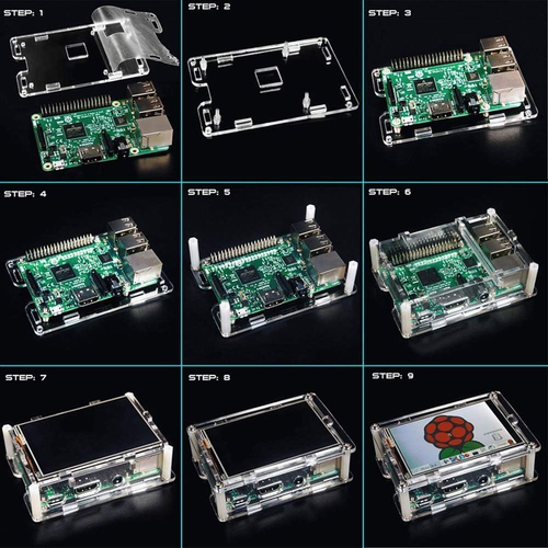 For Raspberry Pi Display 3.5 Inch TFT LCD Screen Kit, 3.5'' 480X320 Resolution T - Picture 7 of 12
