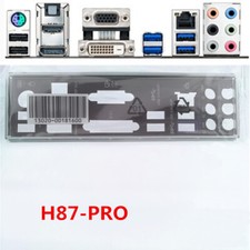 Original For Asus H87-PRO Shield IO I/O Rear Baffle Backplate Motherboard