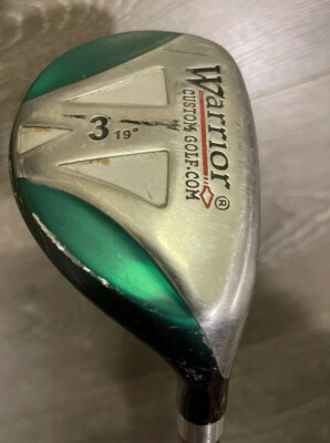 Warrior Custom Golf 3 Wood 19 Degrees loft With Graphite shaft Tour 3.1