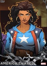 [DIGITAL CARD] Topps Marvel - America Chavez - 2022 S1 Tier 5 Black
