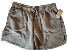 Womens Wild Fable High-Rise Dolphin Shorts Olive Green Size Large