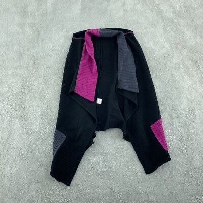 Margaret Winters Womens Open Front Cardigan Sweater S Cotton 4556