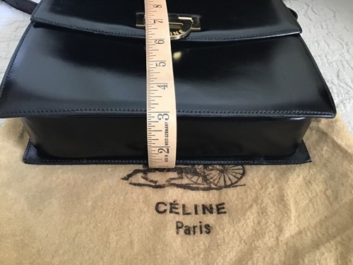CELINE CLASSIC BAG—Vintage—Made in Italy - Picture 10 of 17