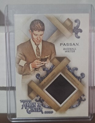 2020 Topps Allen & Ginter #FSRA-JP Jeff Passan Full-Size Relics A