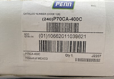 #ad NEW JOHNSON CONTROLS P70CA 400C High Pressure Control SPST 36 Inch Cap $91.99