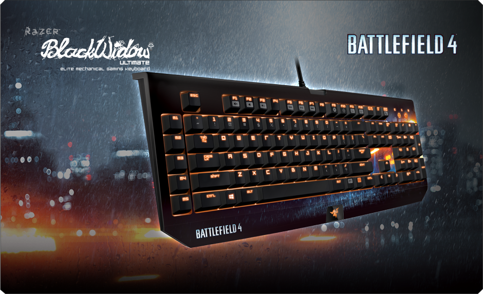 Razer battlefield 4 collectors edition blackwidow ultimate