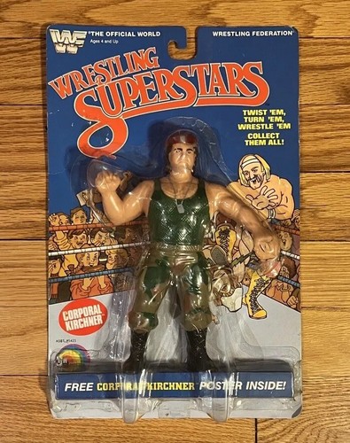 VINTAGE WWF LJN WRESTLING SUPERSTARS CORPORAL KIRC...