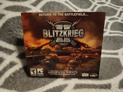 Blitzkrieg II Return to the Battlefield PC DVD-ROM Game 