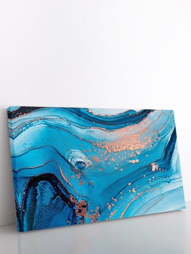 Abstrakt Bild Modern Motiv Horizontal Leinwand Wandbilder Bilder Vlies - Foto 51 di 91