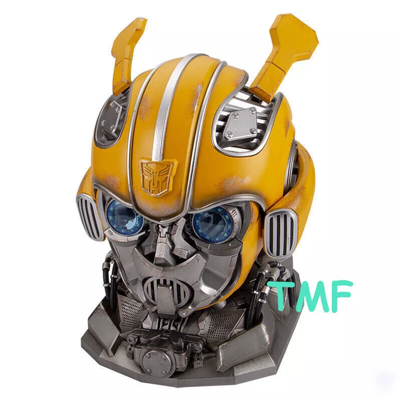 Killerbody 1:1 Transformer Bumblebee Sprachsteuerung Helm Maske tragbar mit Base  - Bild 4 von 4
