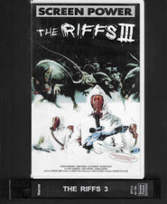 Screen Power   THE RIFFS III    VHS Rarität  FSK 18