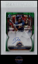 2023 Bowman Chrome #CPA-DM Diego Mosquera Green Lava Refractor Auto #/99