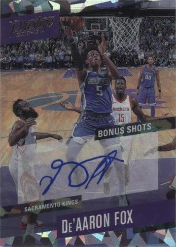 2017-18 Panini Prizm Silver #24 DeAaron Fox Rookie RC De'Aaron Fox