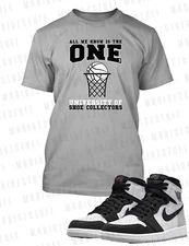 The One Graphic Sneaker Tee Shirt J1 Low OG Elephant Collectors Pro Club Shaka T