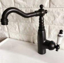 Kitchen Wet Bar Bathroom Vessel Sink Faucet Oil Rubbed Bronze Single Hole enf375