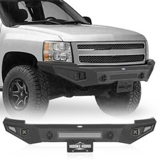 Off-road Steel Front Bumper Reinforcement Wlight Fit 07-13 Chevy Silverado 1500