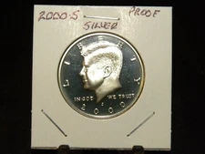 2000 SILVER Kennedy Half Dollar from US Mint SILVER Proof Set 