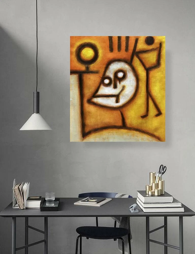 Paul Klee Death And Fire