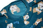 K9 LN CARTER'S Boys 4T PUPPY DOG Bulldog Fleece Blanket Sleeper Footed Pajamas — photo 3