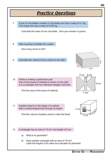 KS2 Year 6 Maths Targeted Study Book with Answer Ages 10-11 CGP - Picture 11 of 11