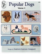Popular Dogs II Counted Cross Stitch Chart Collection