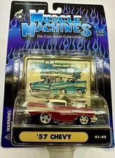 MUSCLE MACHINES 1957 CHEVY 1:64 71161 01-49