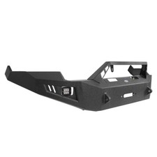 Front Steel Bumper W Winch Plate Led Spotlights Fit 2009-2012 Dodge Ram 1500