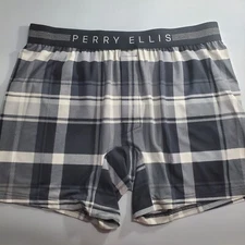 Perry Ellis Portfolio Boxer Shorts | Polyester & Spandex | Medium