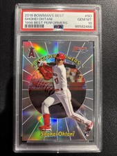 2018 Bowman's Best - 1998 Best Performers Shohei Ohtani #98BP-SO (RC) PSA 10