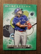 2022 Topps Inception Vladimir Guerrero Jr. Green #65 Blue Jays